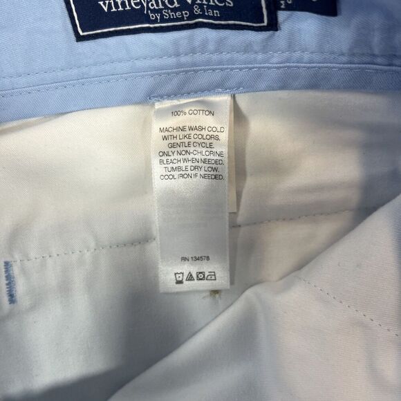 Vineyard Vines‎ Mens Size 30 Light Blue Chino Shorts - Picture 5 of 8